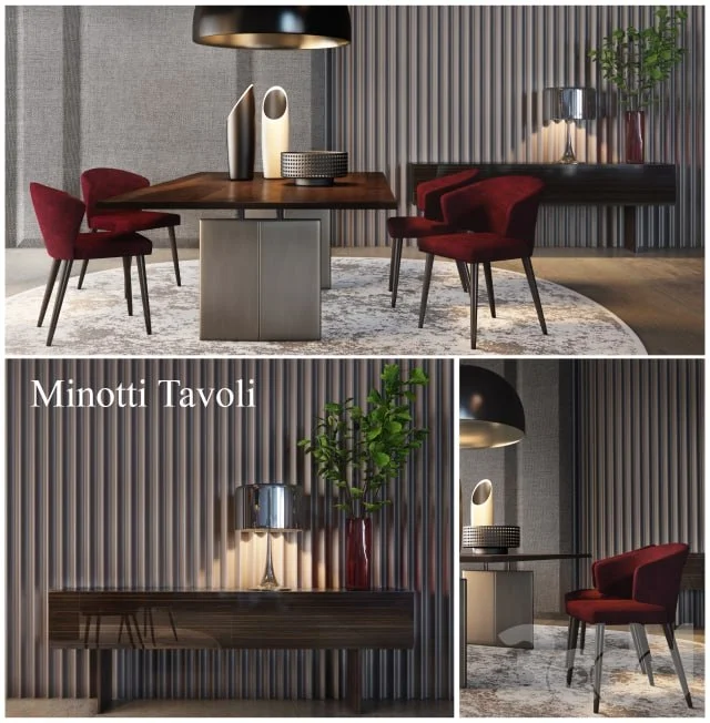 Minotti Tavoli Dining Furniture